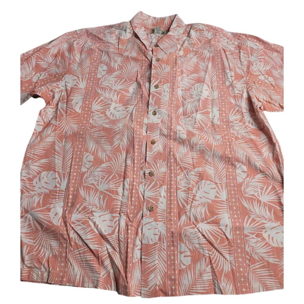 3491 Cooke Street Honolulu SS Button Down Hawaiian Shirt‎ Men's XL